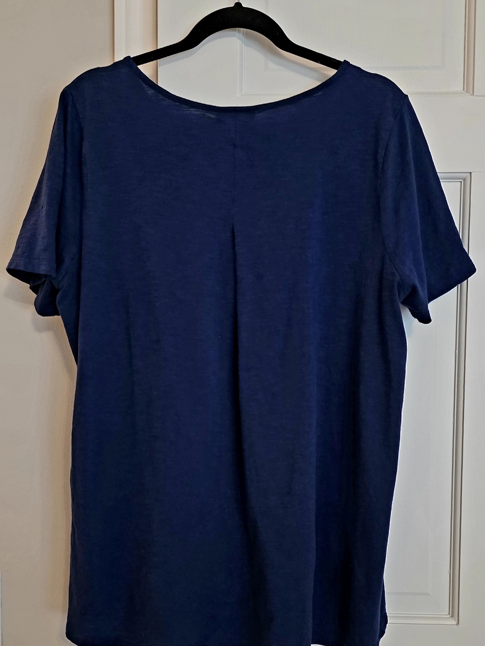 J. Jill Navy Short Sleeve Women's Tee - Picture 4 of 9